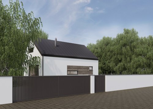 Dom GUNB do 70m2 PROJEKT KROKUS (wariant II) - Na Zgłoszenie